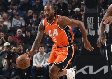 莱昂纳德双里程碑：连续38场20+生涯最长 突破16000分大关